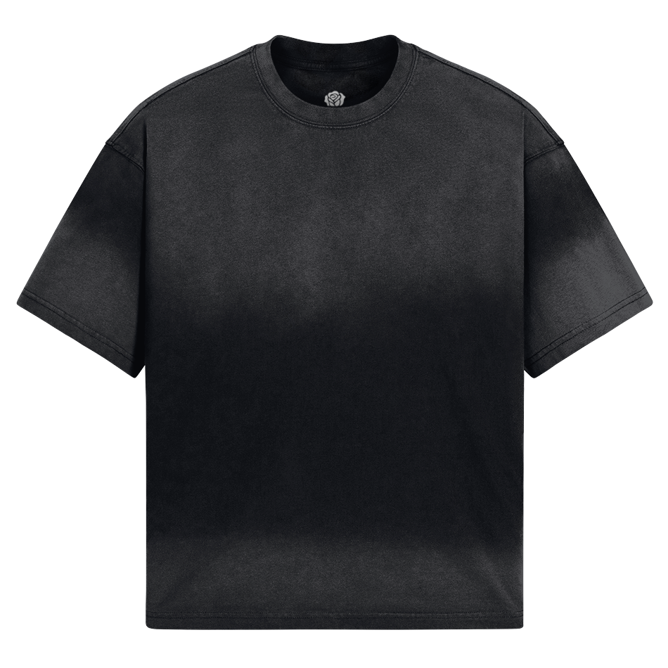 UNISEX OVERSIZE T-SHIRT MIT TIE-DYE LOOK (THORNS & BEAUTY) #1130