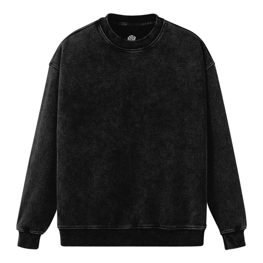 UNISEX OVERSIZE SWEATSHIRT MIT TIE-DYE LOOK (THORNS & BEAUTY) #5520