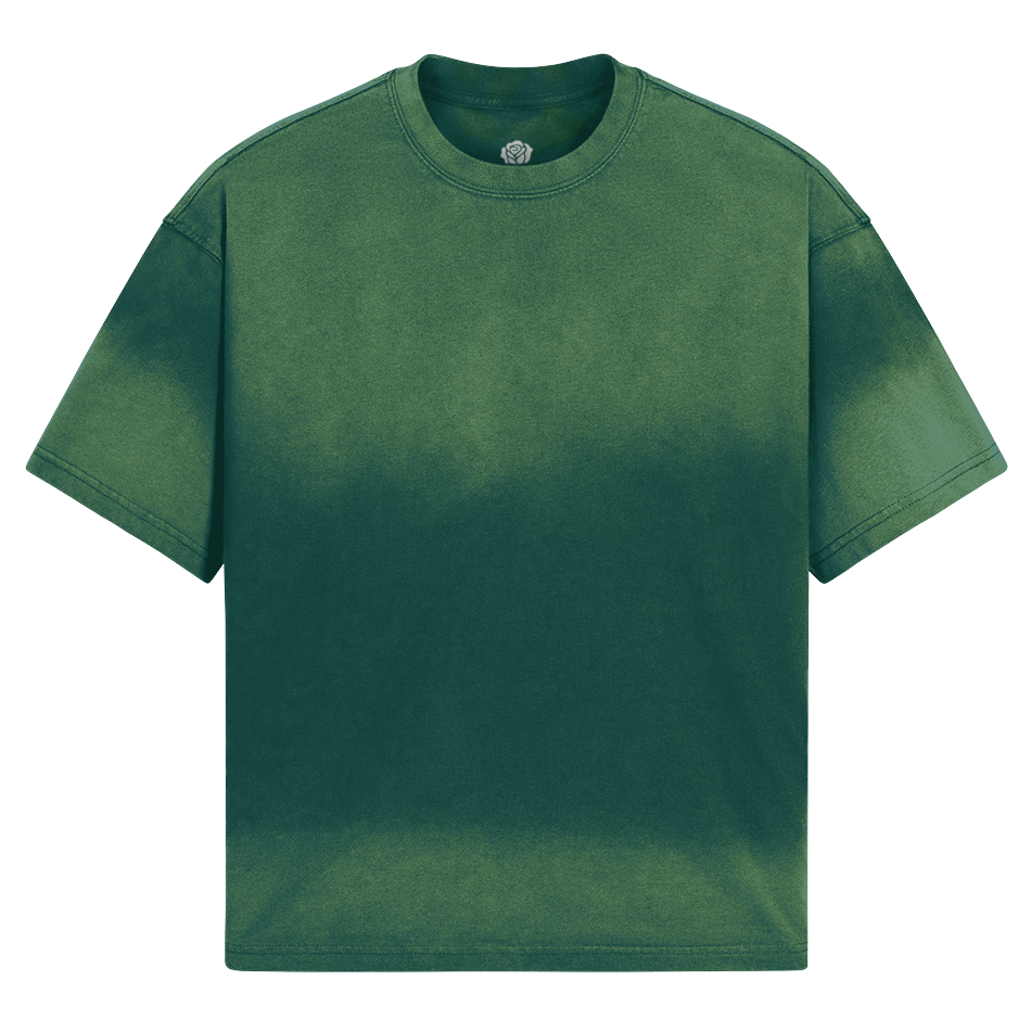 UNISEX OVERSIZE T-SHIRT MIT TIE-DYE LOOK (THORNS & BEAUTY) #1130
